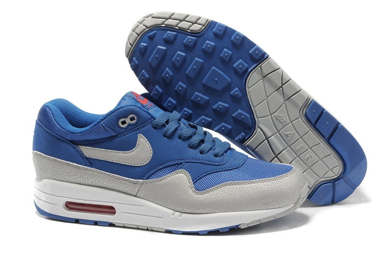 Nike Air Max 87 For Mens Blue Grey Shoes - Click Image to Close